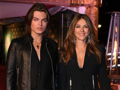 mom son movie sex scene|Liz Hurley felt ‘comfortable’ filming sex scene directed by her son